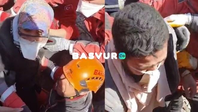 203 Saat Dayandılar! 7 Katlı Bina Enkazının En Dibinden Sağ Çıktılar!