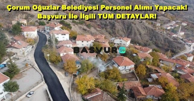Çorum Oğuzlar Belediyesi Personel Alımı Yapacak! 2023 Başvuru İle İlgili TÜM DETAYLAR!