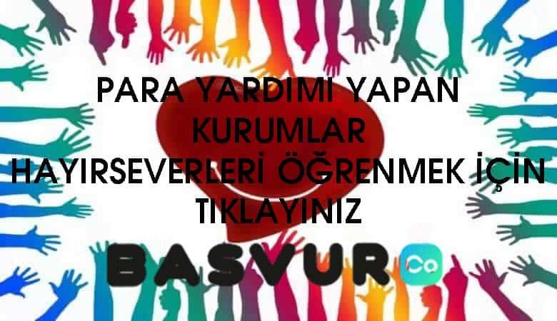 Para Yardımı Yapan Kurumlar