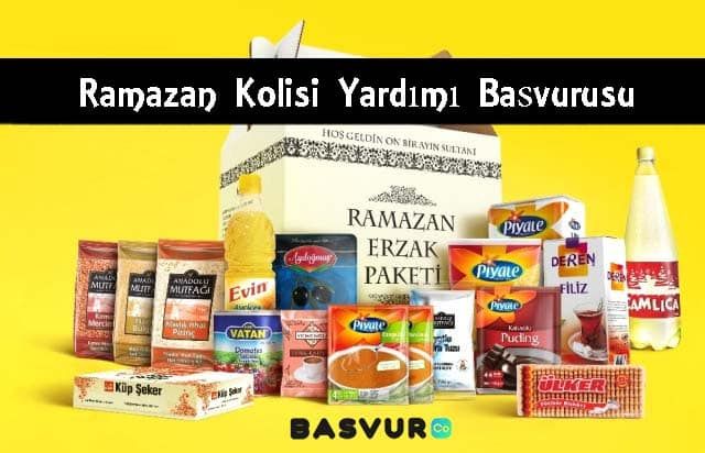 Ramazan Kolisi Yardımı Başvurusu
