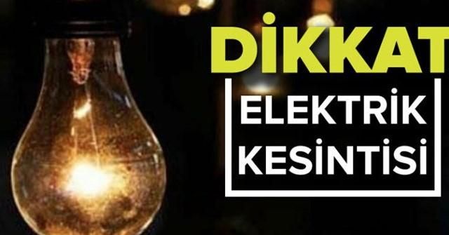 Gaziantep’te Birçok Bölgede Elektrik Kesintisi Olacak! Gaziantep’te Elektrik Kesintisi Olacak Bölgeler…