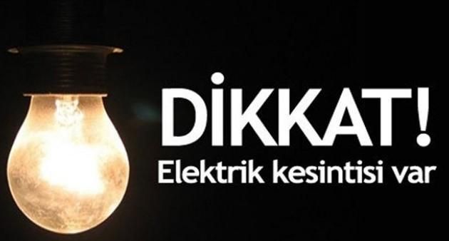 İzmir’de Yarın Birçok Bölgede Elektrik Kesintisi Olacak! İzmir Gediz Elektrik Kesintisi Olacak O Bölgeler…