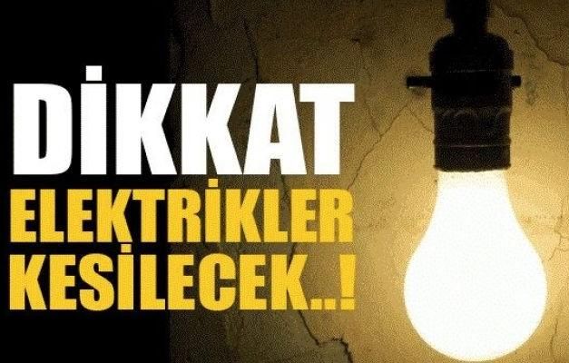 Adana’da YARIN Birçok Bölgede Elektrik Kesintisi Yaşanacak! Adana’da Elektrik Kesintisi Yaşanacak Bölgeler…