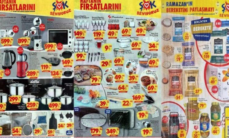 11 Mart 2023 Şok Aktüel Ürünler Katalogu! Şok Aktüel Ürünlerde Neler Var?