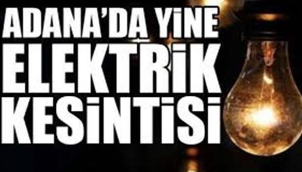 8 Mart Çarşamba Günü Adana’da Elektrik Kesintisi Yaşanacak! Adana’da Elektrik Kesintisi Yaşanacak Bölgeleri SORGULA!