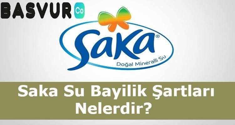 Saka Su Bayilik Şartları Nelerdir? Başvurusu, Ücreti