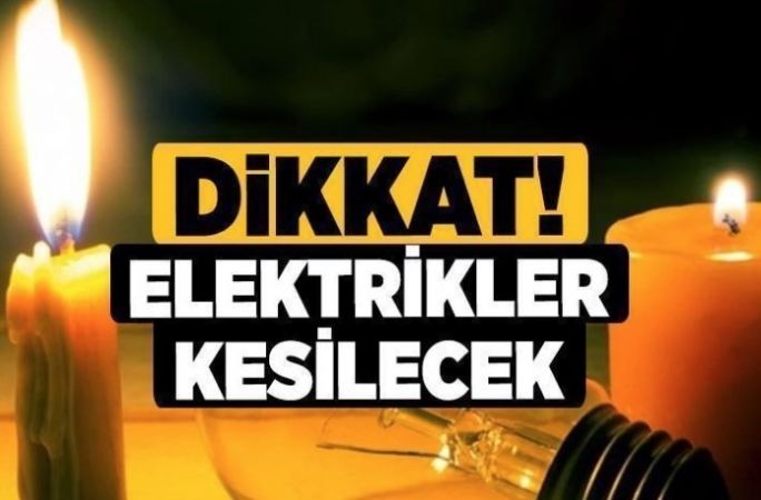 10 MART CUMA Gaziantep Elektrik Kesintisi Yaşanacak! Gaziantep Elektrik Kesintisi Yaşanacak Bölgeleri Hemen SORGULA!