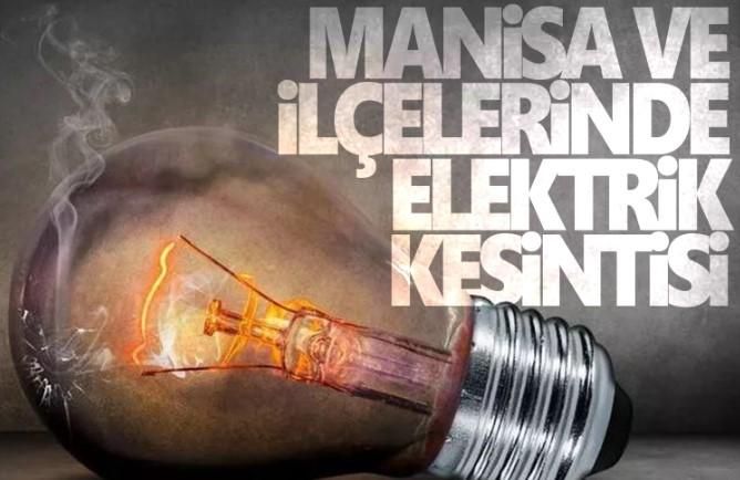 Manisa’da Yine Anlık, Planlı Elektrik Kesintisi Yaşanacak! Manisa Elektrik Kesintisi Olacak Bölgeleri SORGULA!