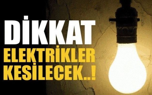 Mersin’de PAZAR Elektrik Kesintisi Yaşanacak! 12 Mart PAZAR Mersin Elektrik Kesintisi Yaşanacak Bölgeleri SORGULA!