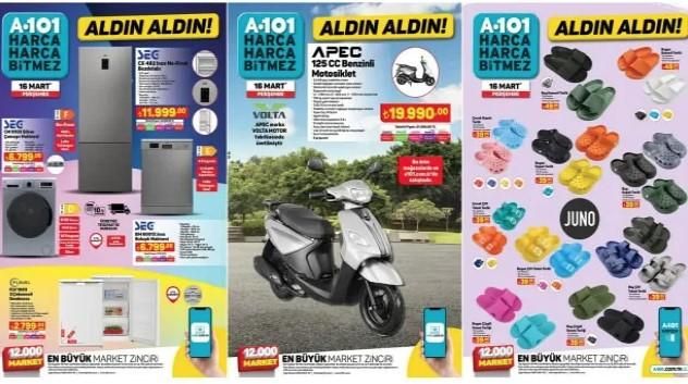 A101 Aktüel Ürünlerde Neler Var! A101 Aktüel 16 Mart 2023 Kataloğu: Epilasyon Aleti, Apec Benzinli Motosiklet!
