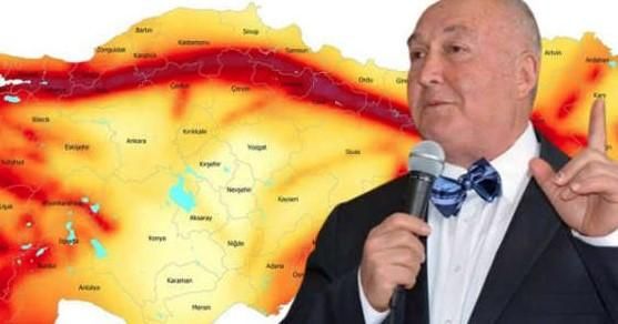 Jeofizik Yüksek Mühendisi Prof. Dr. Övgün Ahmet Ercan Tarafından Yapılan Deprem Değerlendirmesi! O İlçeden 6-7 Arası DEPREM Beklentisi…