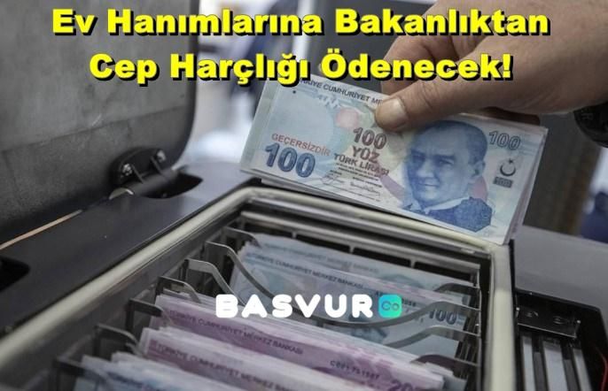Ev Hanımlarına Bakanlıktan Cep Harçlığı Ödenecek! 4125 TL Alacak!