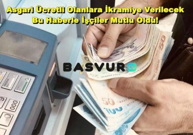 Asgari Ücretli Olanlara İkramiye Verilecek Bu Haberle İşçiler Mutlu Oldu!