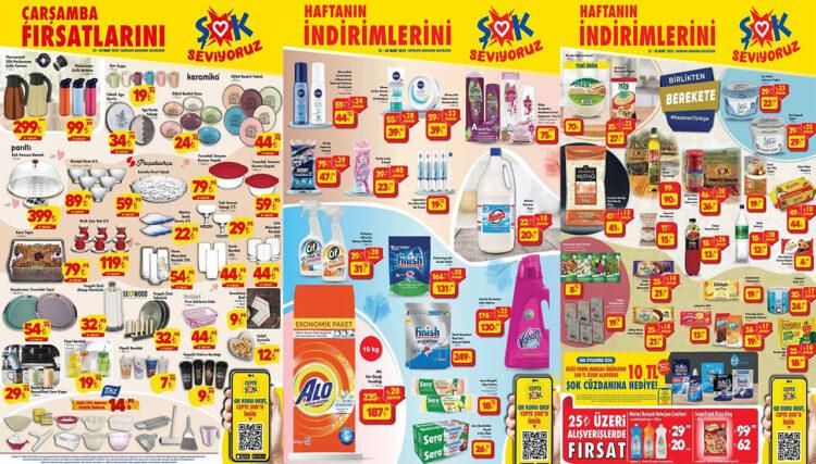 ŞOK Aktüel Ürünler Katalogu Yayınlandı! Koltuk Örtüsü, Eşofman Altı, Buzdolabı Poşeti ŞOK İndirimi