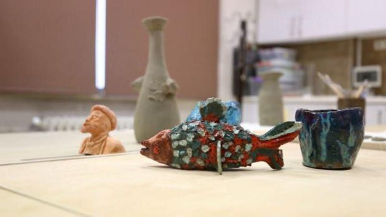 Kocaeli Üniversitesi Dip Çamurundan Sanat Eserleri Üretiyor