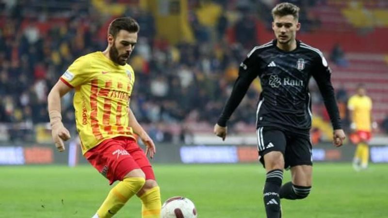 Beşiktaş ve Kayserispor berabere kaldı