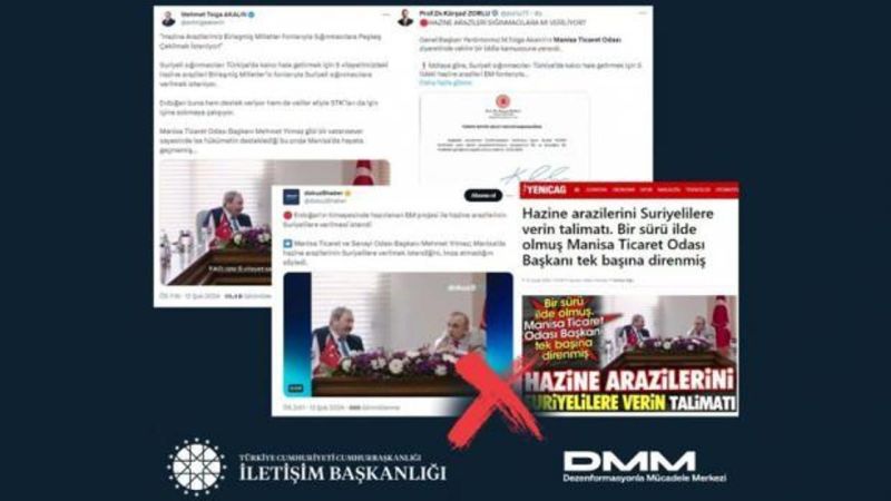 FAO Türkiye’nin Suriyeli Sığınmacılara Arazi Verme İddialarını Yalanladı