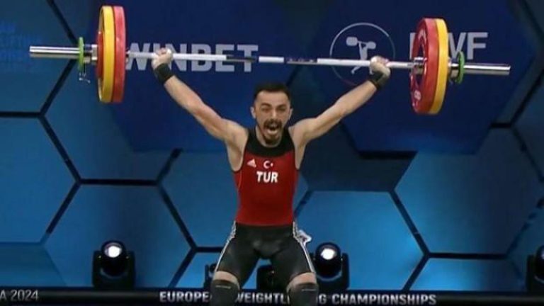 Avrupa Halter Şampiyonasında Muammer Şahin Altın Madalya Kazandı