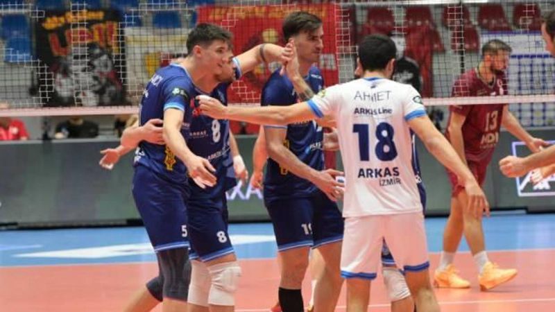 Arkas Spor Voleybol Takımı Kupa Voley’de Yarı Finale Yükseldi