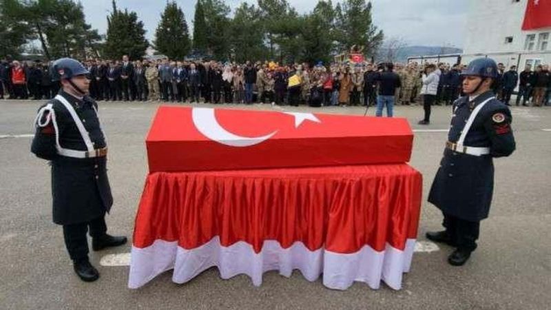 Adıyaman İl Jandarma Özel Harekat Tabur Komutanlığı’nda Şehit Uzman Çavuş Ahmet Tuğay’a Veda