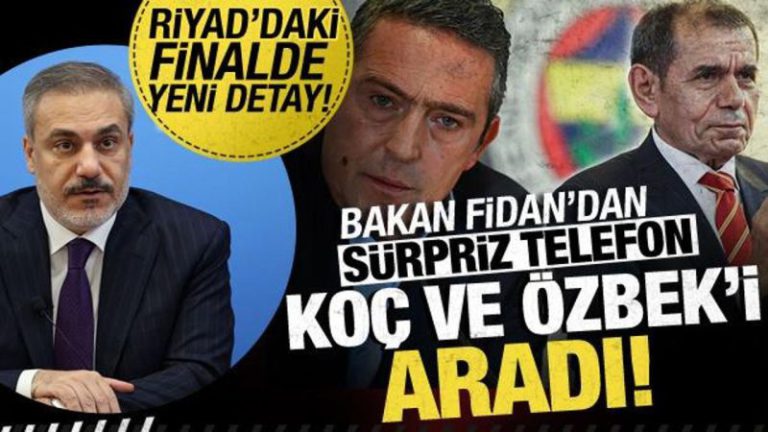 Galatasaray ve Fenerbahçe Süper Kupa Mücadelesi Krizi Hakkında Çarpıcı Detaylar Ortaya Çıktı