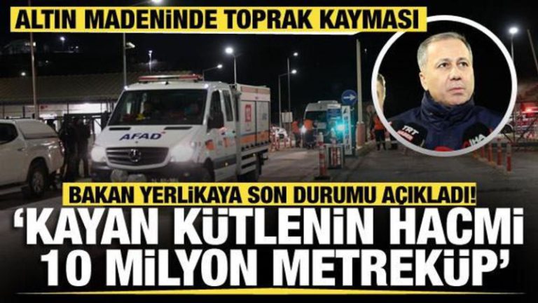Erzincan’da Madende Toprak Kayması: İşçiler Kurtarılmayı Bekliyor