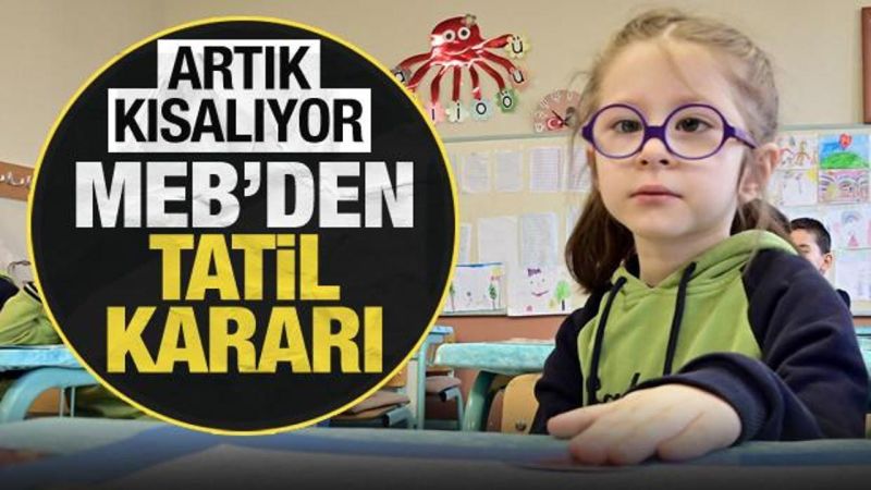 Milyonlarca Veli ve Öğrenciyi İlgilendiren Ara Tatiller Hakkında Yeni Gelişmeler