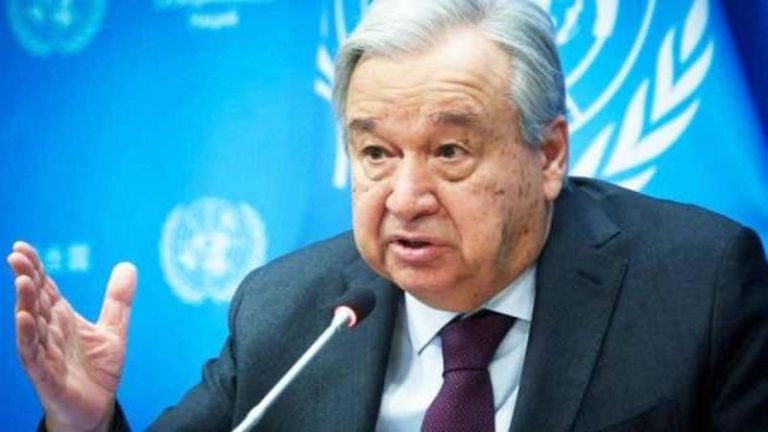 BM Genel Sekreteri Guterres’ten Filistin Açıklaması