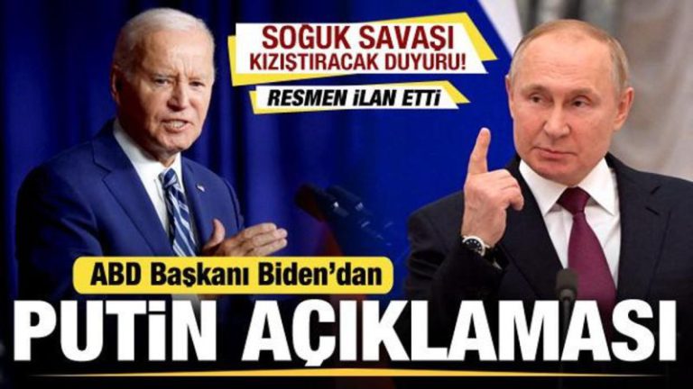 Joe Biden’dan Putin’e Ağır Suçlama: “Onu Zehirledi!”