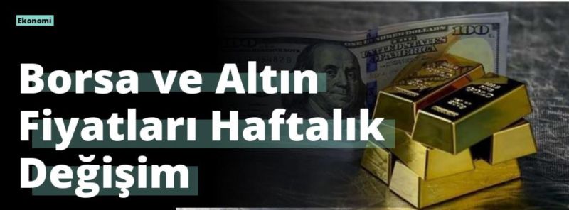 Borsa ve Altın Fiyatları Haftalık Değişim