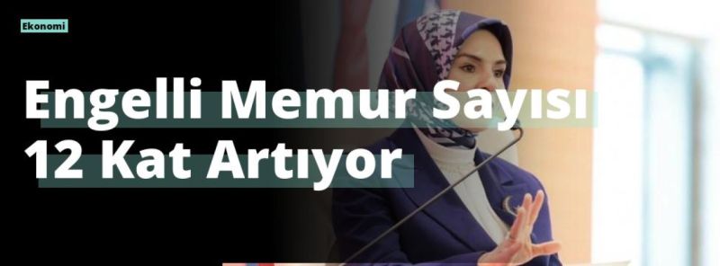 Engelli Memur Sayısı 12 Kat Artıyor