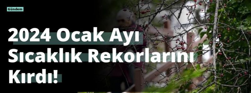 2024 Ocak Ayı Sıcaklık Rekorlarını Kırdı!
