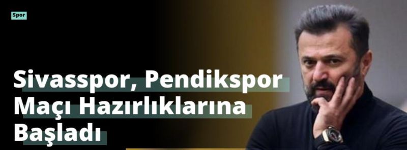 Sivasspor, Pendikspor Maçı Hazırlıklarına Başladı