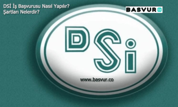 DSİ İş Başvurusu Nasıl Yapılır? Şartları Nelerdir?