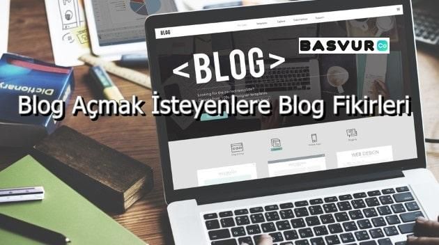 Blog Açmak İsteyenlere Blog Fikirleri