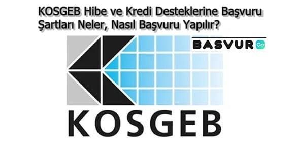 KOSGEB Hibe ve Kredi Desteklerine Başvuru Şartları Neler, Nasıl Başvuru Yapılır?