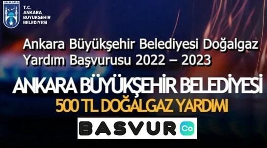 Ankara Büyükşehir Belediyesi Doğalgaz Yardım Başvurusu 2023