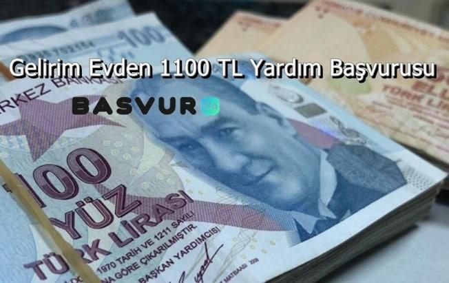 Gelirim Evden 1100 TL Yardım Başvurusu – Başvuru Formu 2023