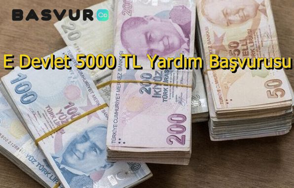 E Devlet 5000 TL Yardım Başvurusu 2023