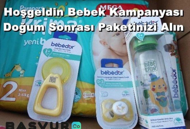 Hoşgeldin Bebek Kampanyası Başvuru Formu – Doğum Sonrası Paketinizi Alın 2023