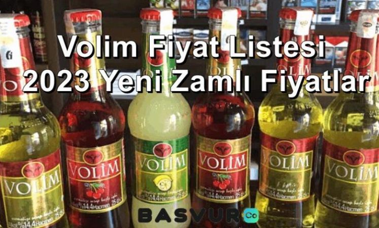 Volim Fiyat Listesi – 2023 Yeni Zamlı Fiyatlar