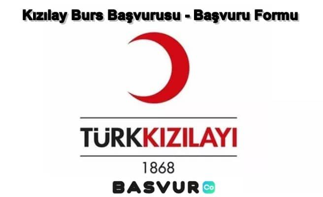 Kızılay Burs Başvurusu – Başvuru Formu 2023