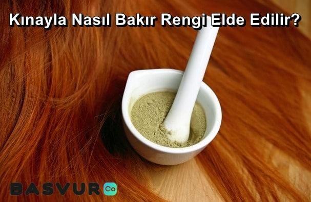 Kınayla Nasıl Bakır Rengi Elde Edilir?