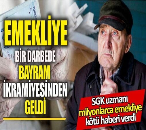 Emeklilere kötü haber: İkramiye ve seyyanen zammın rakamı belli oldu