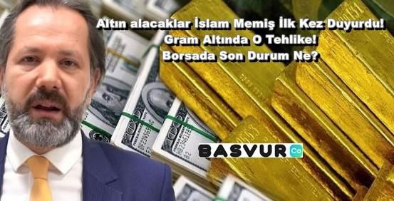 Altın alacaklar İslam Memiş İlk Kez Duyurdu! Gram Altında O Tehlike! Borsada Son Durum Ne?