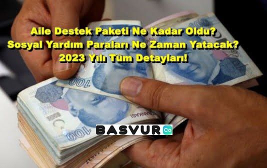 Aile Destek Paketi Ne Kadar Oldu? Sosyal Yardım Paraları Ne Zaman Yatacak? 2023 Yılı Tüm Detayları!