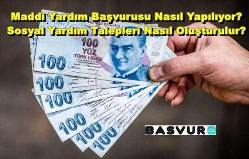 Maddi Yardım Başvurusu Nasıl Yapılıyor? Sosyal Yardım Talepleri Nasıl Oluşturulur? 2024 Yılı Tüm Detayları!