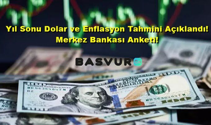 Yıl Sonu Dolar ve Enflasyon Tahmini Açıklandı! Merkez Bankası Anketi!