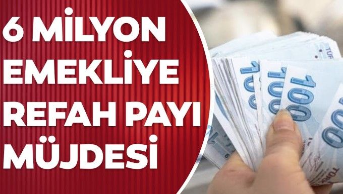 Cumhurbaşkanı Erdoğan Talimatı Verdi! 6 Milyon Emekliye Refah Payı Verilecek!