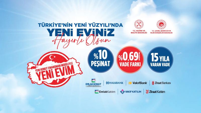 Ev Sahibi Olmak İsteyenler Dikkat! Orta Gelirliye Konut Kredisine Başvurular Bugün Başladı!